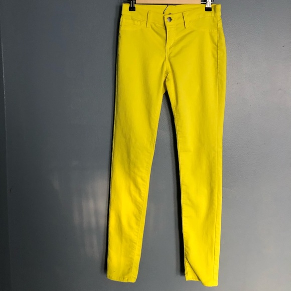 Highlighter yellow skinny’s - Picture 2 of 3